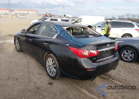 2017 Infiniti Q50 3.0T Premium from USA, damaged, VIN JN1EV7AR3HM835658